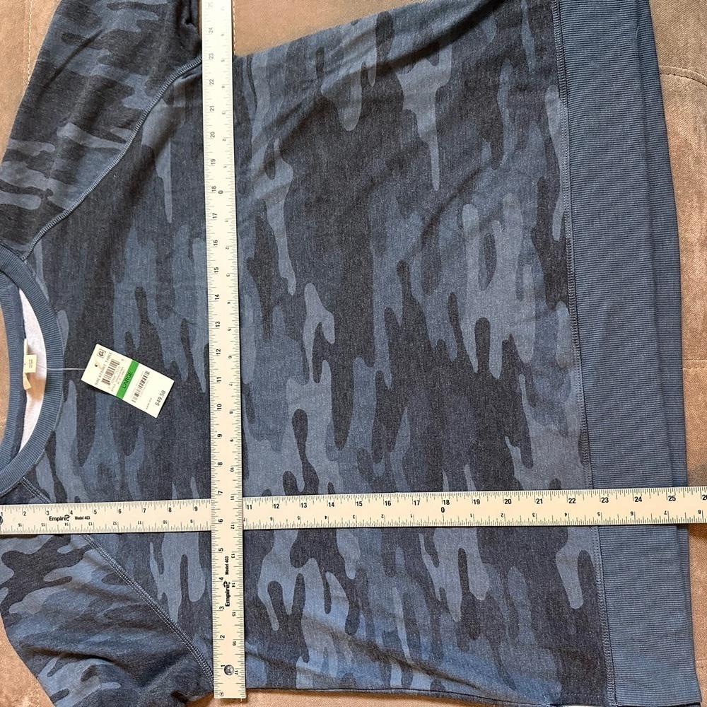 Style & Co. Blue Camo Sweater - Picture 5 of 6